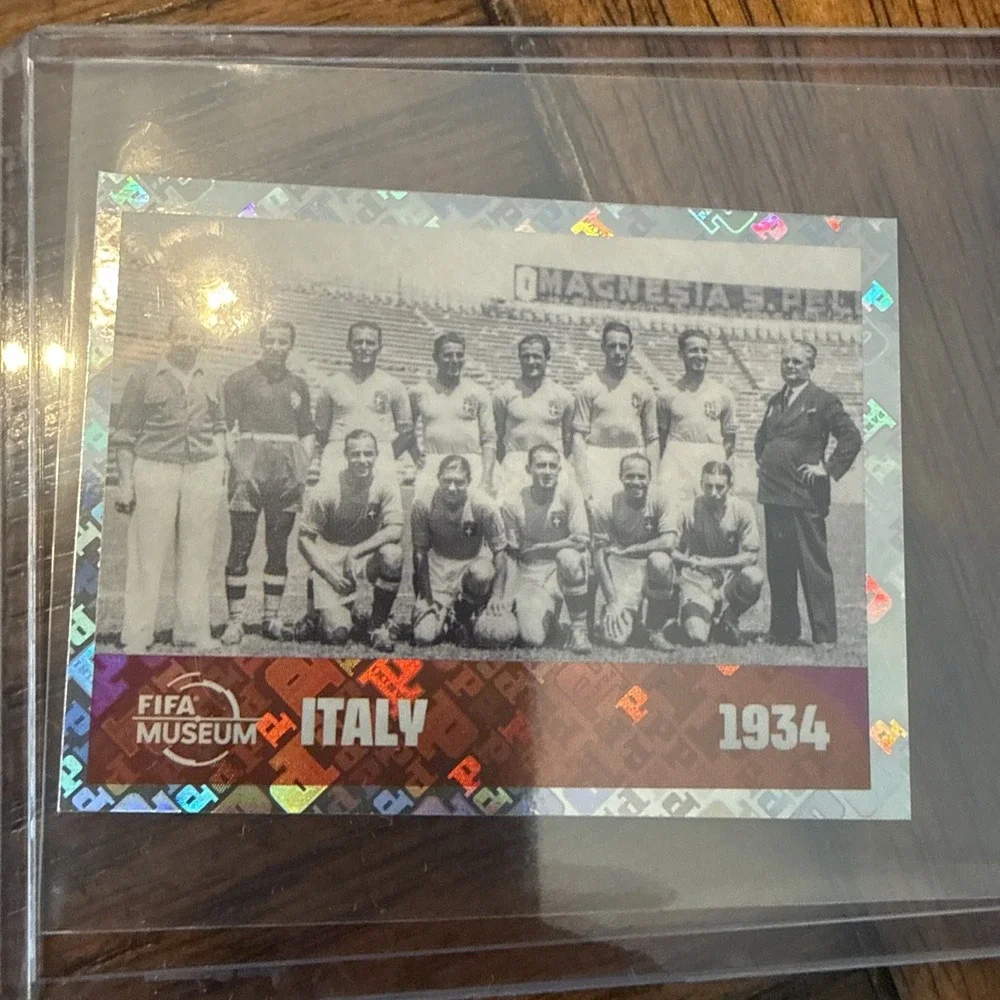 Team Italy 1934 FWC9 World Cup 2026 web Exclusive Foil Panini Stickers Soccer